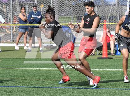 Thumbnail 3 in St. John Bosco vs Rancho Verde (Battle at the Beach 7x7) photogallery.