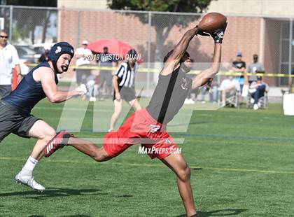 Thumbnail 1 in St. John Bosco vs Rancho Verde (Battle at the Beach 7x7) photogallery.
