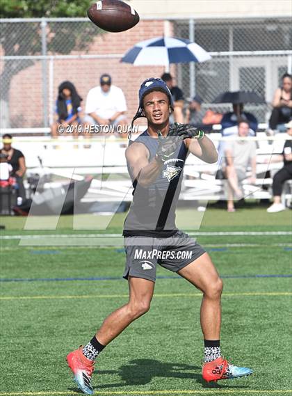 Thumbnail 3 in St. John Bosco vs Rancho Verde (Battle at the Beach 7x7) photogallery.