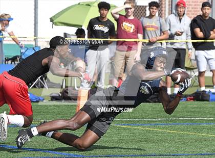 Thumbnail 2 in St. John Bosco vs Rancho Verde (Battle at the Beach 7x7) photogallery.