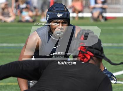 Thumbnail 3 in St. John Bosco vs Rancho Verde (Battle at the Beach 7x7) photogallery.