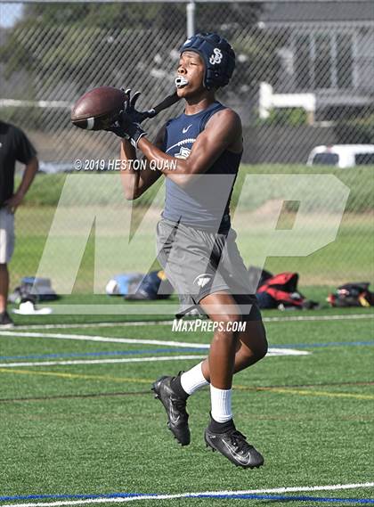 Thumbnail 1 in St. John Bosco vs Rancho Verde (Battle at the Beach 7x7) photogallery.