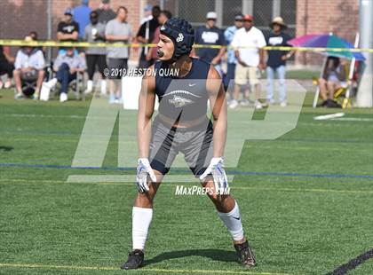 Thumbnail 3 in St. John Bosco vs Rancho Verde (Battle at the Beach 7x7) photogallery.