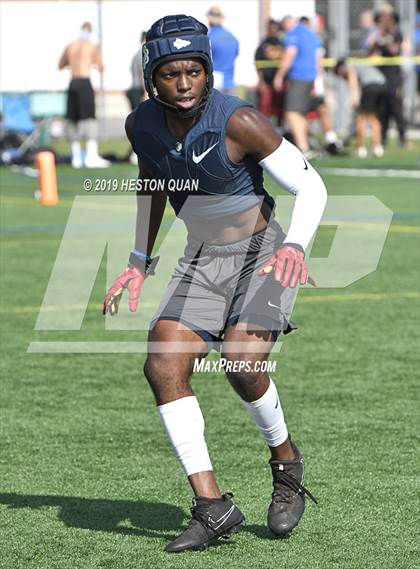 Thumbnail 1 in St. John Bosco vs Rancho Verde (Battle at the Beach 7x7) photogallery.