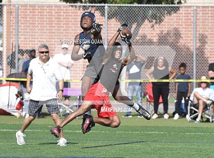 Thumbnail 3 in St. John Bosco vs Rancho Verde (Battle at the Beach 7x7) photogallery.