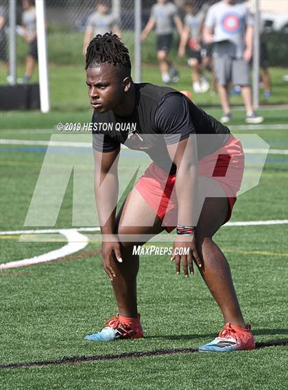 Thumbnail 3 in St. John Bosco vs Rancho Verde (Battle at the Beach 7x7) photogallery.