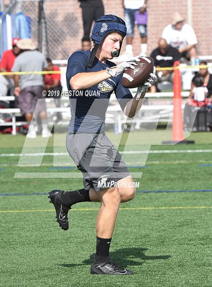 Thumbnail 2 in St. John Bosco vs Rancho Verde (Battle at the Beach 7x7) photogallery.