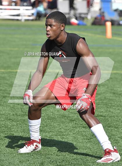Thumbnail 2 in St. John Bosco vs Rancho Verde (Battle at the Beach 7x7) photogallery.