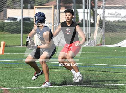 Thumbnail 3 in St. John Bosco vs Rancho Verde (Battle at the Beach 7x7) photogallery.