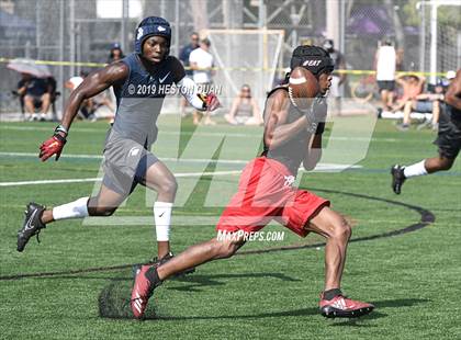 Thumbnail 1 in St. John Bosco vs Rancho Verde (Battle at the Beach 7x7) photogallery.