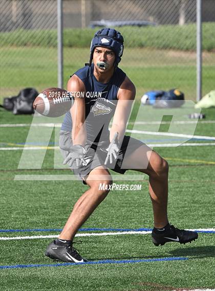 Thumbnail 1 in St. John Bosco vs Rancho Verde (Battle at the Beach 7x7) photogallery.