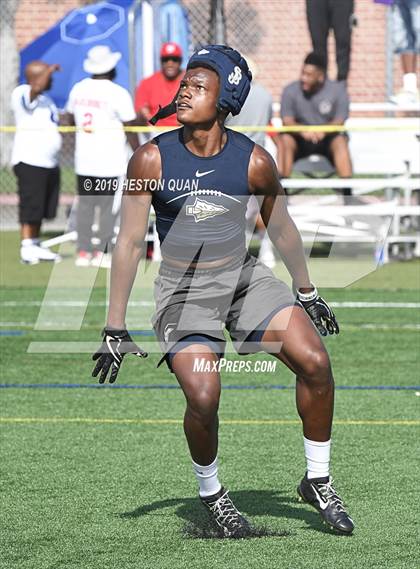 Thumbnail 3 in St. John Bosco vs Rancho Verde (Battle at the Beach 7x7) photogallery.