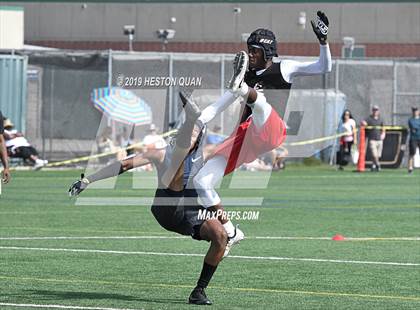 Thumbnail 3 in St. John Bosco vs Rancho Verde (Battle at the Beach 7x7) photogallery.