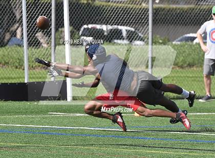 Thumbnail 3 in St. John Bosco vs Rancho Verde (Battle at the Beach 7x7) photogallery.