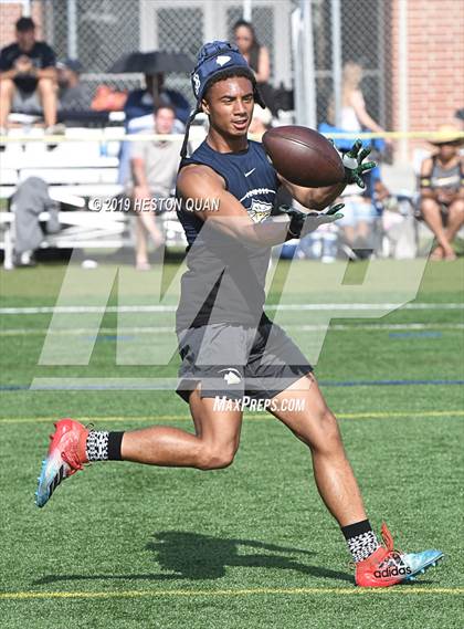 Thumbnail 1 in St. John Bosco vs Rancho Verde (Battle at the Beach 7x7) photogallery.