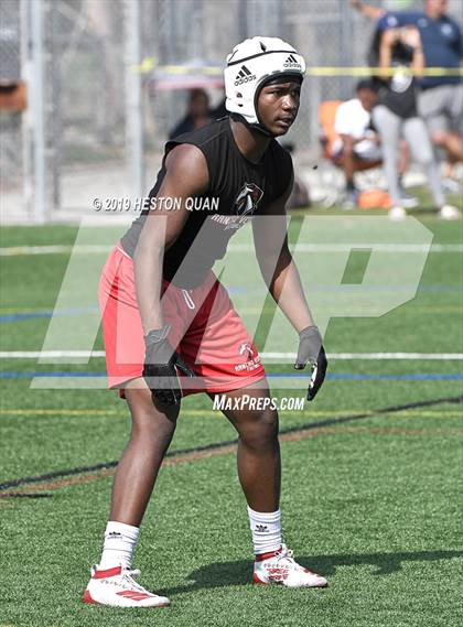 Thumbnail 2 in St. John Bosco vs Rancho Verde (Battle at the Beach 7x7) photogallery.