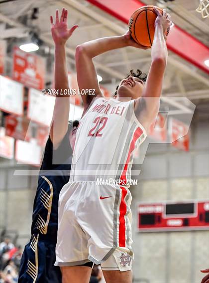 Thumbnail 2 in Notre Dame (SO) @ Mater Dei (CIF State SoCal DIV 1 Regional Playoff) photogallery.