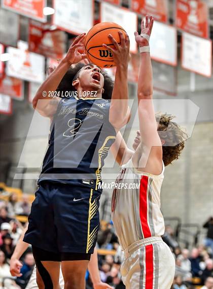 Thumbnail 2 in Notre Dame (SO) @ Mater Dei (CIF State SoCal DIV 1 Regional Playoff) photogallery.