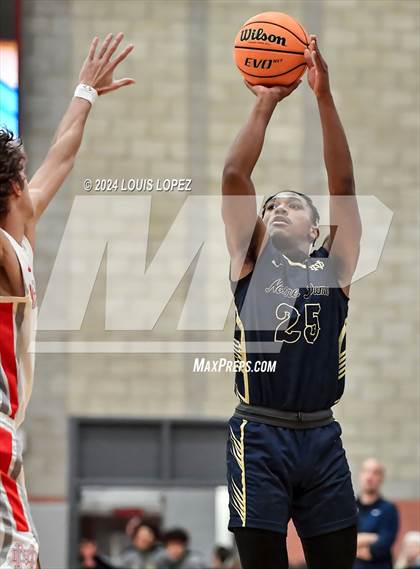 Thumbnail 2 in Notre Dame (SO) @ Mater Dei (CIF State SoCal DIV 1 Regional Playoff) photogallery.