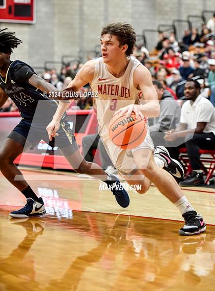 Thumbnail 3 in Notre Dame (SO) @ Mater Dei (CIF State SoCal DIV 1 Regional Playoff) photogallery.