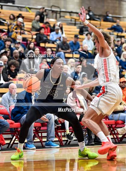 Thumbnail 2 in Notre Dame (SO) @ Mater Dei (CIF State SoCal DIV 1 Regional Playoff) photogallery.