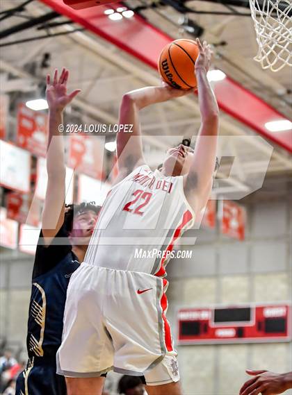Thumbnail 3 in Notre Dame (SO) @ Mater Dei (CIF State SoCal DIV 1 Regional Playoff) photogallery.