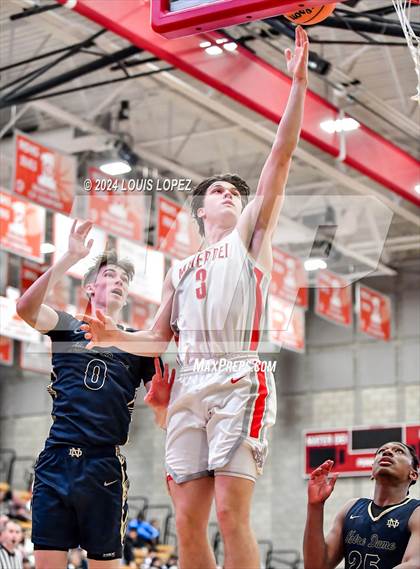 Thumbnail 3 in Notre Dame (SO) @ Mater Dei (CIF State SoCal DIV 1 Regional Playoff) photogallery.