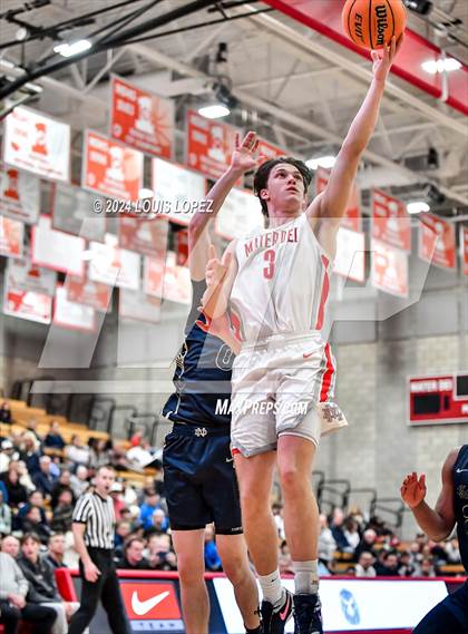 Thumbnail 2 in Notre Dame (SO) @ Mater Dei (CIF State SoCal DIV 1 Regional Playoff) photogallery.