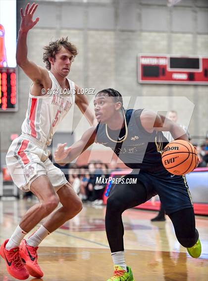 Thumbnail 2 in Notre Dame (SO) @ Mater Dei (CIF State SoCal DIV 1 Regional Playoff) photogallery.
