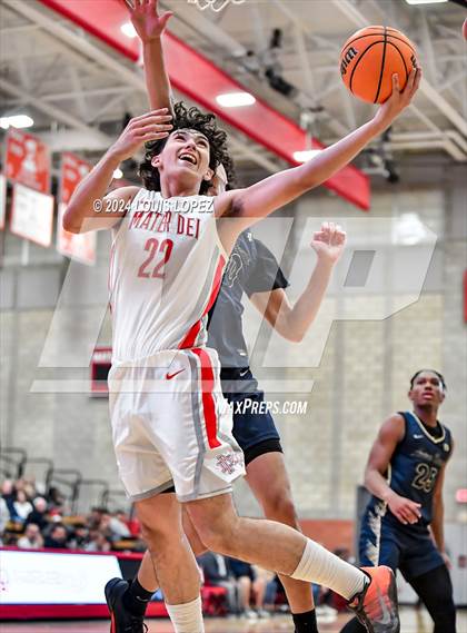 Thumbnail 3 in Notre Dame (SO) @ Mater Dei (CIF State SoCal DIV 1 Regional Playoff) photogallery.