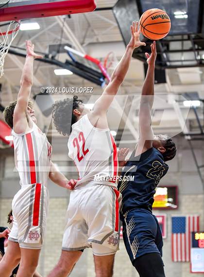 Thumbnail 2 in Notre Dame (SO) @ Mater Dei (CIF State SoCal DIV 1 Regional Playoff) photogallery.