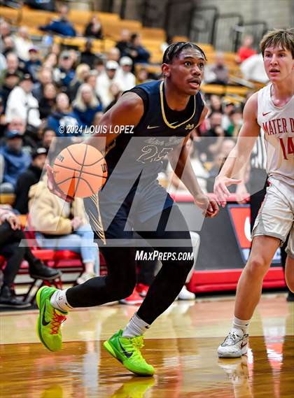 Thumbnail 2 in Notre Dame (SO) @ Mater Dei (CIF State SoCal DIV 1 Regional Playoff) photogallery.