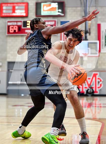Thumbnail 3 in Notre Dame (SO) @ Mater Dei (CIF State SoCal DIV 1 Regional Playoff) photogallery.