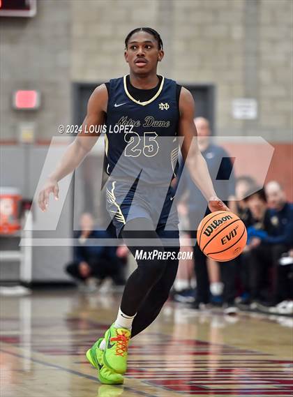 Thumbnail 3 in Notre Dame (SO) @ Mater Dei (CIF State SoCal DIV 1 Regional Playoff) photogallery.