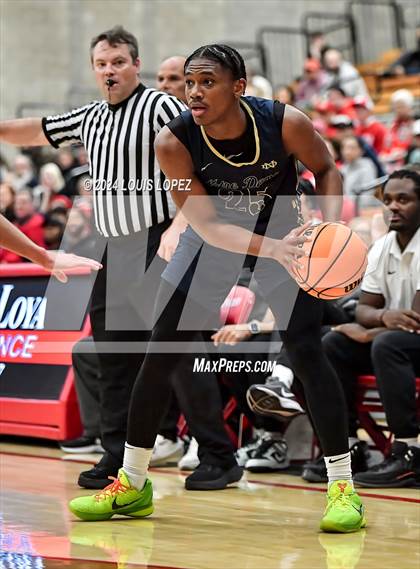 Thumbnail 3 in Notre Dame (SO) @ Mater Dei (CIF State SoCal DIV 1 Regional Playoff) photogallery.