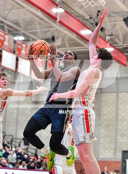 Thumbnail 3 in Notre Dame (SO) @ Mater Dei (CIF State SoCal DIV 1 Regional Playoff) photogallery.