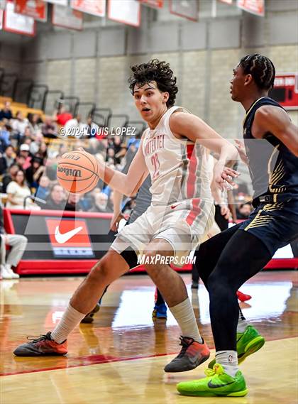 Thumbnail 3 in Notre Dame (SO) @ Mater Dei (CIF State SoCal DIV 1 Regional Playoff) photogallery.