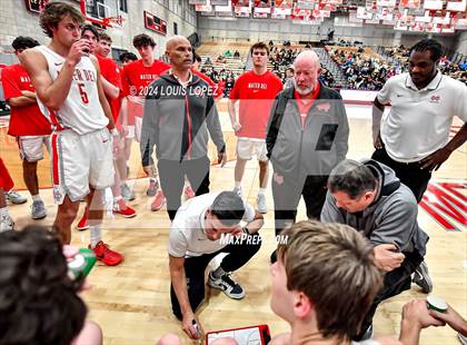 Thumbnail 2 in Notre Dame (SO) @ Mater Dei (CIF State SoCal DIV 1 Regional Playoff) photogallery.