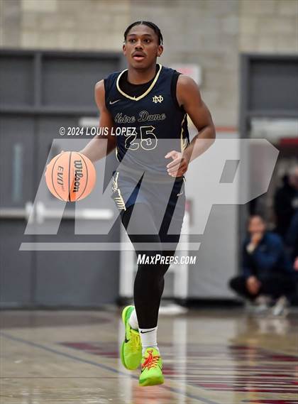 Thumbnail 2 in Notre Dame (SO) @ Mater Dei (CIF State SoCal DIV 1 Regional Playoff) photogallery.