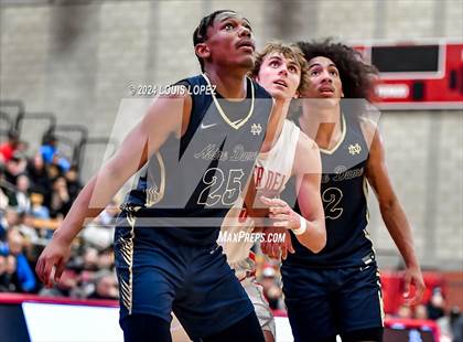 Thumbnail 3 in Notre Dame (SO) @ Mater Dei (CIF State SoCal DIV 1 Regional Playoff) photogallery.