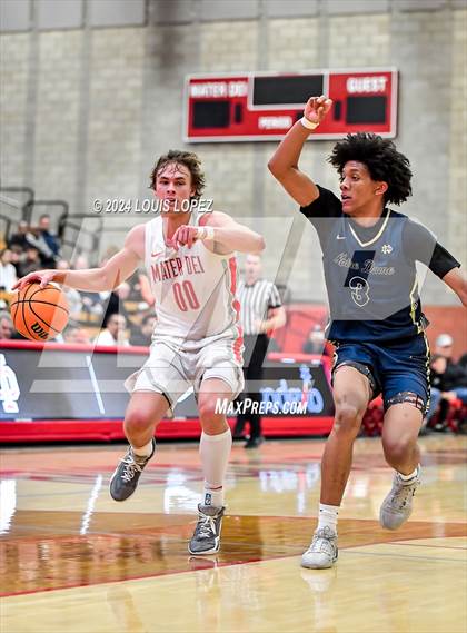 Thumbnail 3 in Notre Dame (SO) @ Mater Dei (CIF State SoCal DIV 1 Regional Playoff) photogallery.