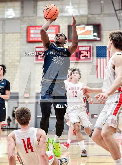 Thumbnail 2 in Notre Dame (SO) @ Mater Dei (CIF State SoCal DIV 1 Regional Playoff) photogallery.