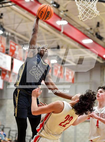 Thumbnail 1 in Notre Dame (SO) @ Mater Dei (CIF State SoCal DIV 1 Regional Playoff) photogallery.