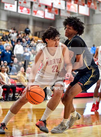 Thumbnail 2 in Notre Dame (SO) @ Mater Dei (CIF State SoCal DIV 1 Regional Playoff) photogallery.