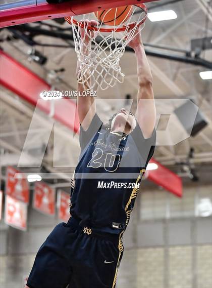 Thumbnail 1 in Notre Dame (SO) @ Mater Dei (CIF State SoCal DIV 1 Regional Playoff) photogallery.