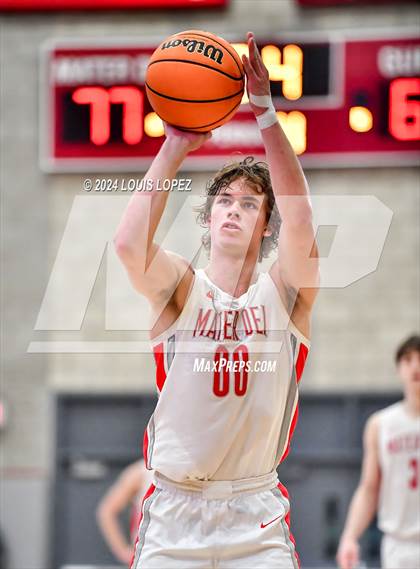 Thumbnail 2 in Notre Dame (SO) @ Mater Dei (CIF State SoCal DIV 1 Regional Playoff) photogallery.