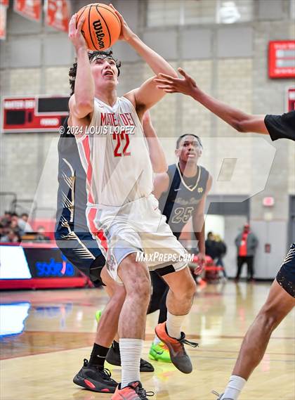 Thumbnail 2 in Notre Dame (SO) @ Mater Dei (CIF State SoCal DIV 1 Regional Playoff) photogallery.