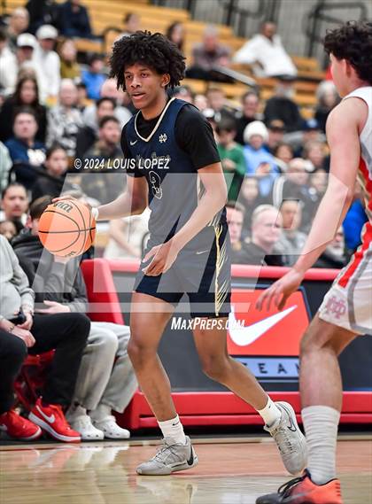 Thumbnail 2 in Notre Dame (SO) @ Mater Dei (CIF State SoCal DIV 1 Regional Playoff) photogallery.