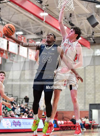 Thumbnail 2 in Notre Dame (SO) @ Mater Dei (CIF State SoCal DIV 1 Regional Playoff) photogallery.