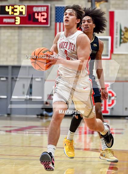 Thumbnail 3 in Notre Dame (SO) @ Mater Dei (CIF State SoCal DIV 1 Regional Playoff) photogallery.